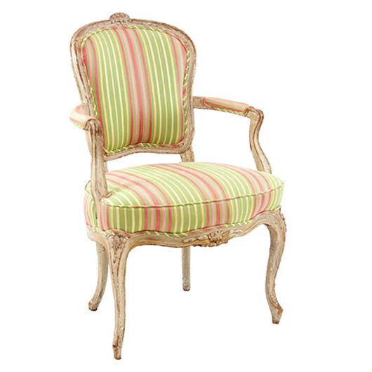 Antique Candy Gilt Armchair (2) Antique Candy Gilt Armchair (2)