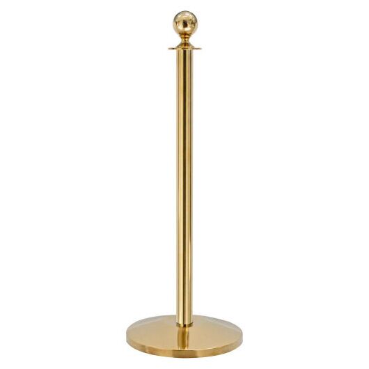 Brass Stanchion - Ball Top Brass Stanchion - Ball Top