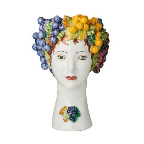 Sicilian Bust Vase - Lemon Sicilian Bust Vase - Lemon