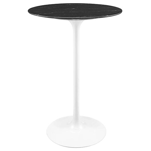 Tulip Table - Marble Top | Brass - 30"H
