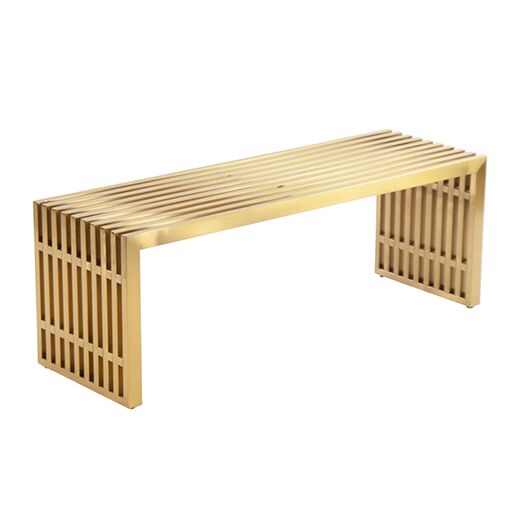 Modernist Bench - Gold