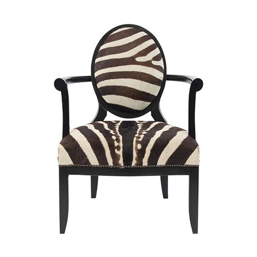 Vintage Zebra Armchair (2) Vintage Zebra Armchair (2)