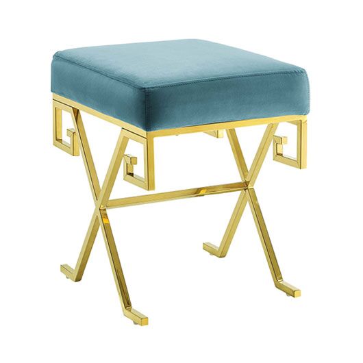 Capri Stool - Teal Capri Stool - Teal