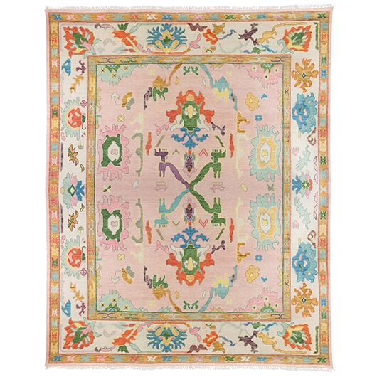 Bodrum Pink Rug 8x10 (4) Bodrum Pink Rug 8x10 (4)