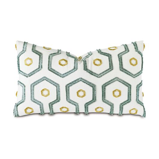 Yellow Tassel Pillow 20"