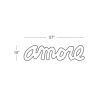 Amore Bench - Red