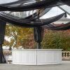 Savoy Bar Curve - White