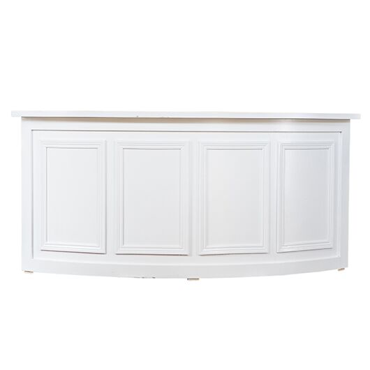 Savoy Bar Curve - White