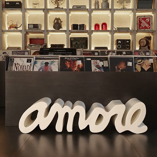 Amore Bench - White Amore Bench - White