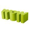 Wow Bench - Lime Green Wow Bench - Lime Green