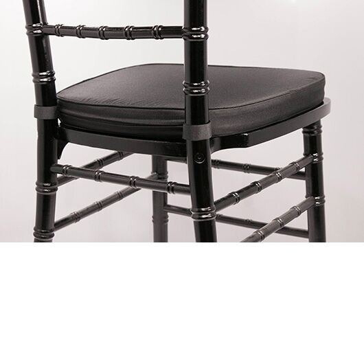 Black Poly-Twill Cushion Black Poly-Twill Cushion