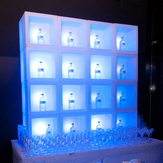 LED Cube Bar Back LED Cube Bar Back