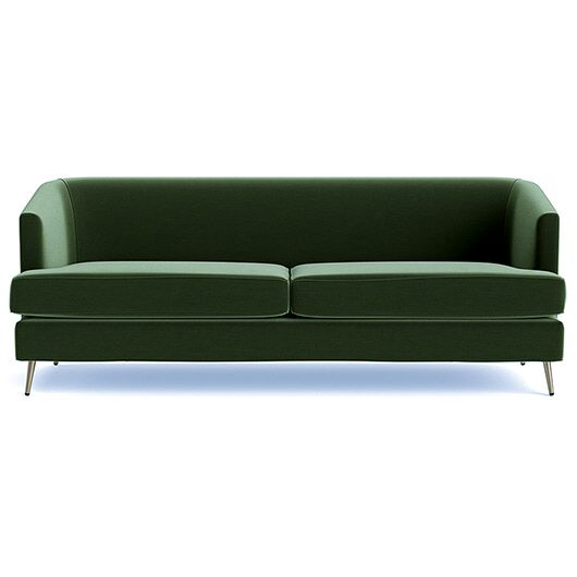 Avery Sofa - Emerald Velvet
