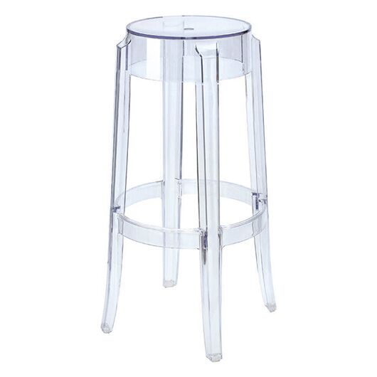 Clear Ghost Stool