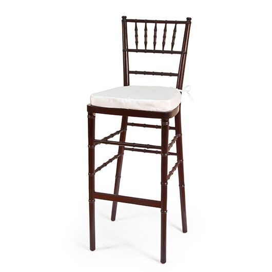 Mahogany Chiavari Bar Stool