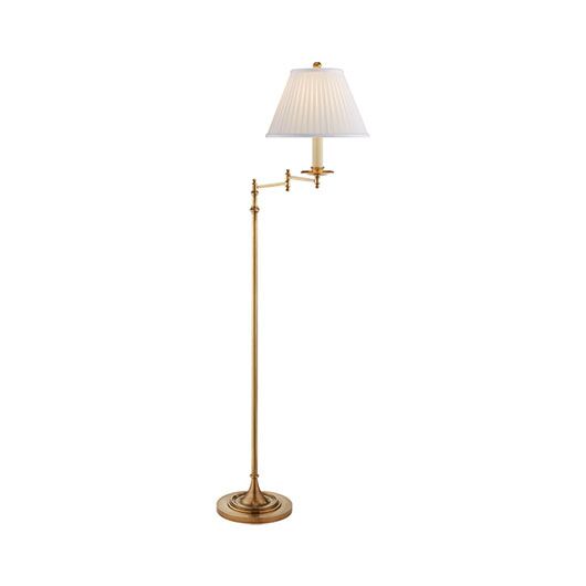 Collins Floor Lamp - White