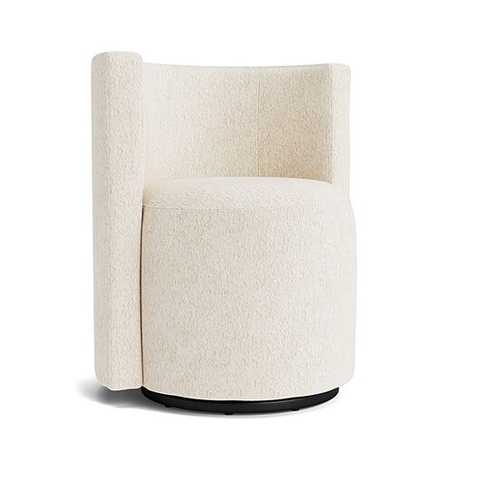 Dandy Swivel Chair - Cream Sherpa