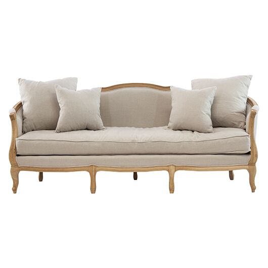 Violette Sofa - Natural Linen