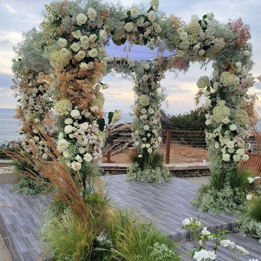 Full Floral Chuppah Canopy