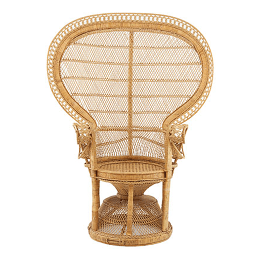 Vintage Manila Peacock Chair (2)