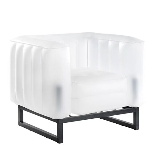 Gallery Loveseat - Frosted White - LED