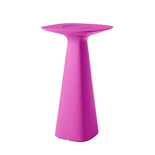 Orbit Cocktail Table White 43"H