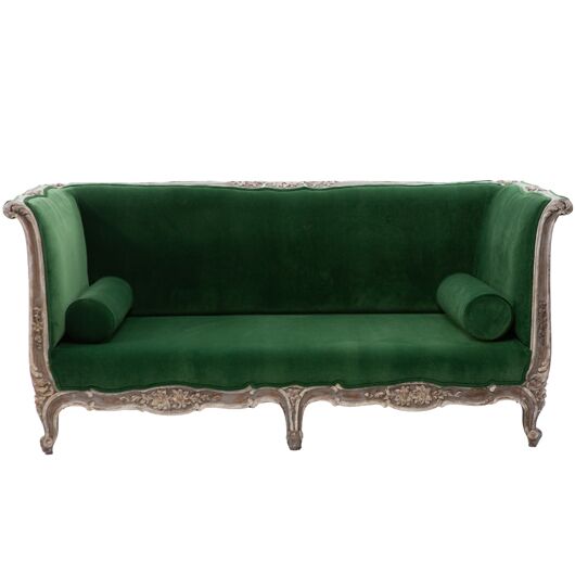 Antique Méridienne Sofa 78"