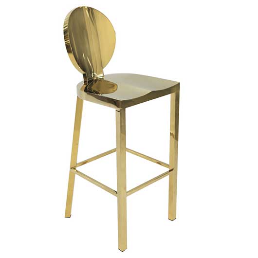 Gold Dorsia Bar Stool Gold Dorsia Bar Stool