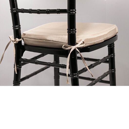 Walnut Beige Chiavari Cushion Walnut Beige Chiavari Cushion
