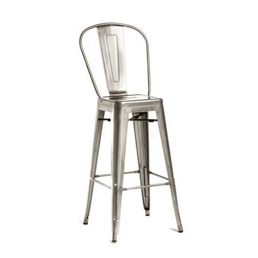 Chelsea Nickel Bar Stool Chelsea Nickel Bar Stool