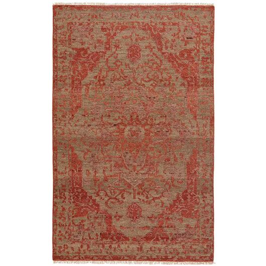 Terracotta Silhouette Rug 8x10 (4) Terracotta Silhouette Rug 8x10 (4)