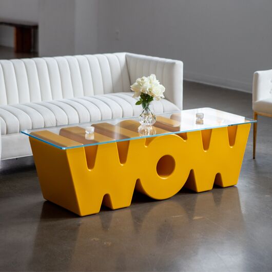 Wow Coffee Table - Yellow Wow Coffee Table - Yellow