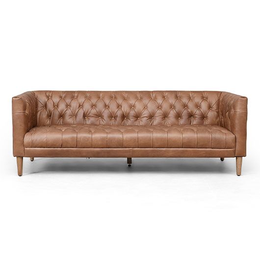 Cristobal Sofa - Tobacco Leather Cristobal Sofa - Tobacco Leather