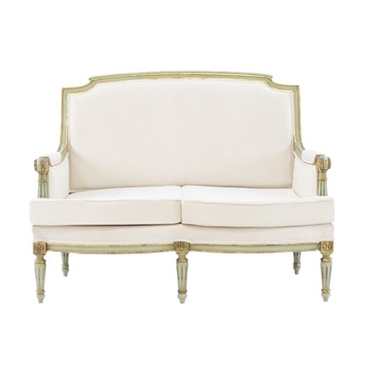 Vintage Celadon Loveseat 50" Vintage Celadon Loveseat 50"