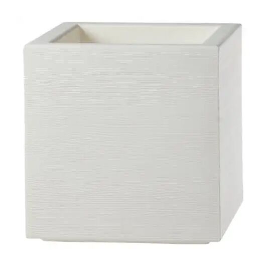 Cube Planter 21" - White