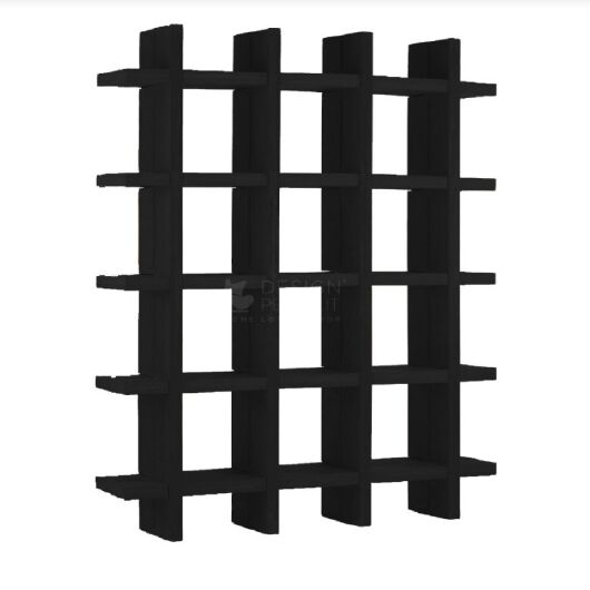 Grid Bar Back - Black