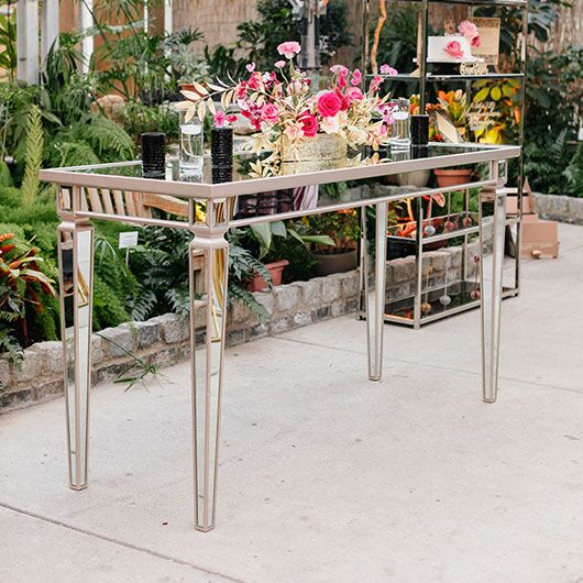 Tall Mirror Tables