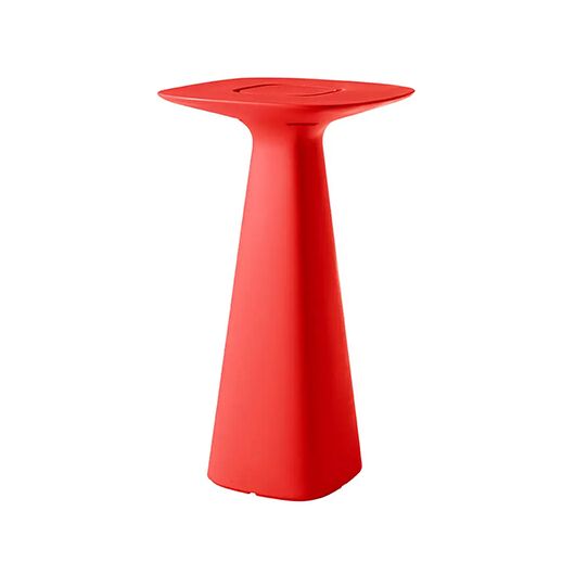 Orbit Cocktail Table White 43"H