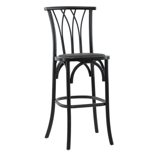 Provence Bar Stool - Black