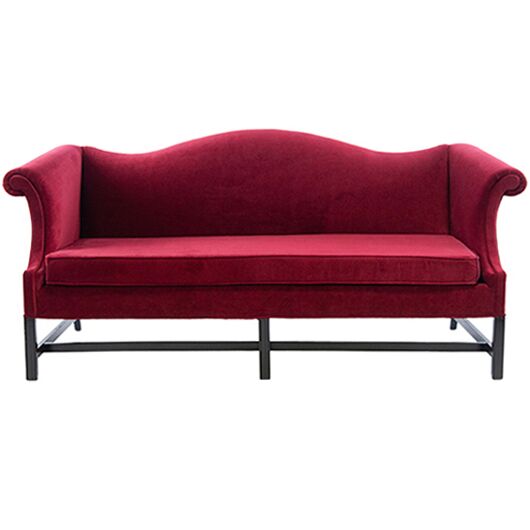 Vintage American Sofa - Red (2)