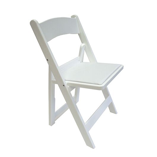 White Folding Chair