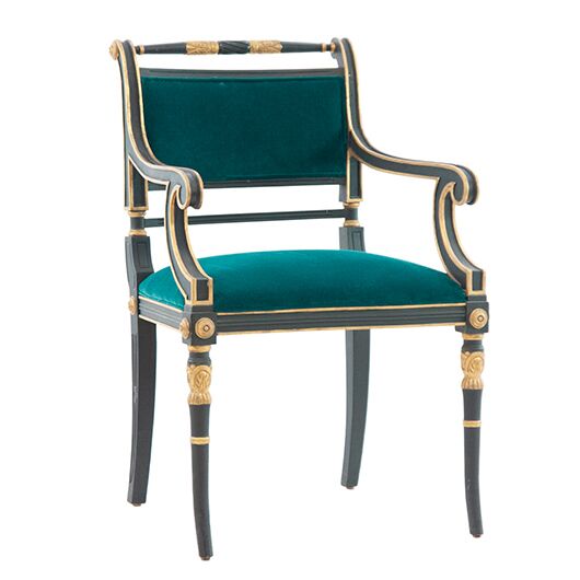 Antique Barrister Armchair (4)