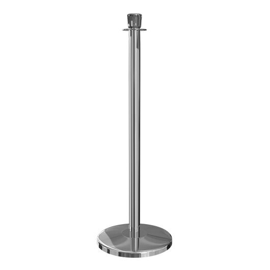 Stainless Steel Stanchion - Crown Top Stainless Steel Stanchion - Crown Top