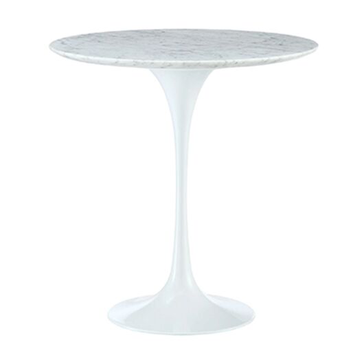 Tulip Side Table - Marble Top | White Tulip Side Table - Marble Top | White
