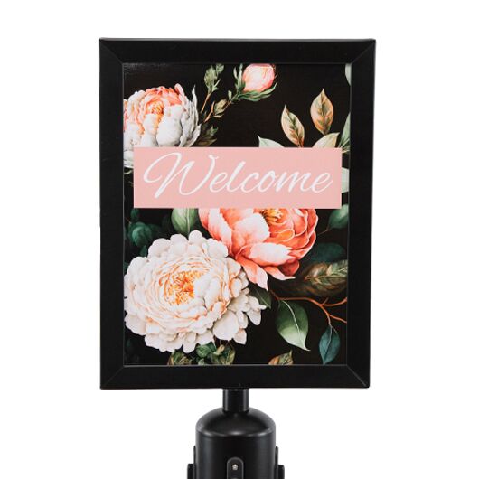 Stanchion Sign Topper Stanchion Sign Topper