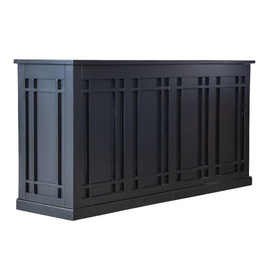 Bristol Bar - Black 84"