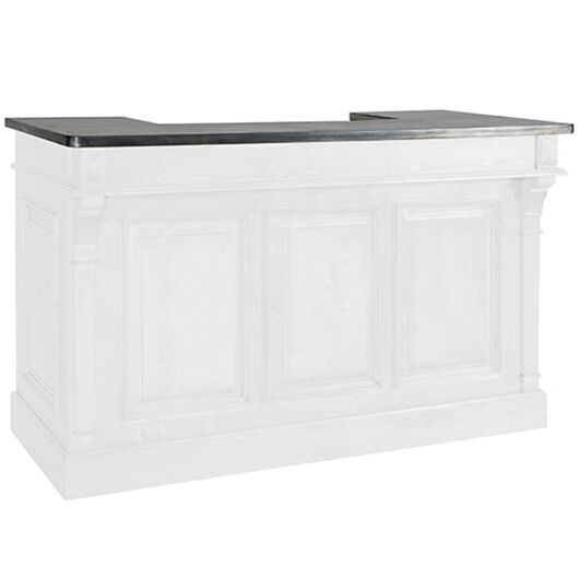 Antique White Bistro Bar