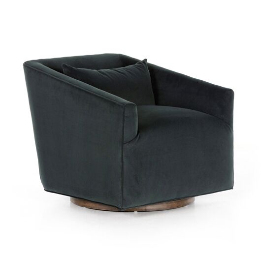 Manhattan Swivel Chair - Black