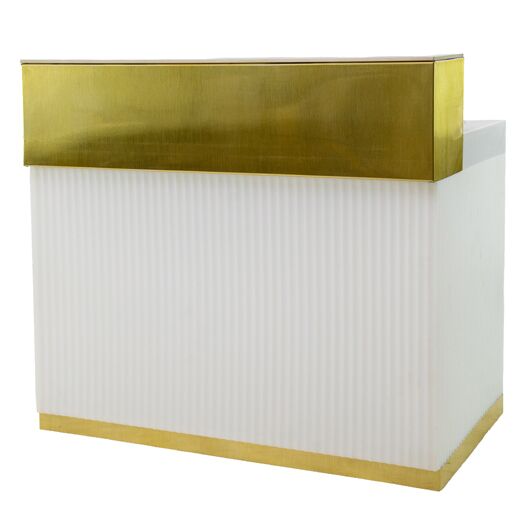 Metallic Brushed Gold or Silver Branding Metallic Brushed Gold or Silver Branding