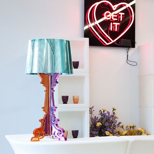 Baroque Table Lamp - Multi 31"